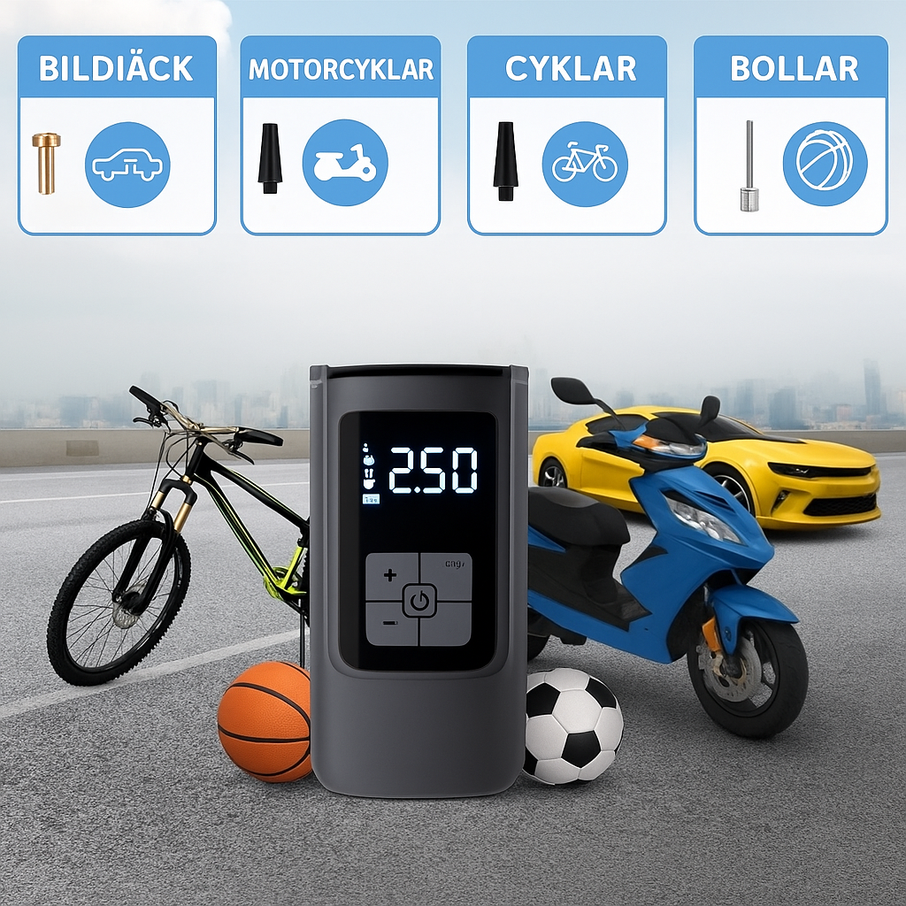 Portabel elektrisk pump