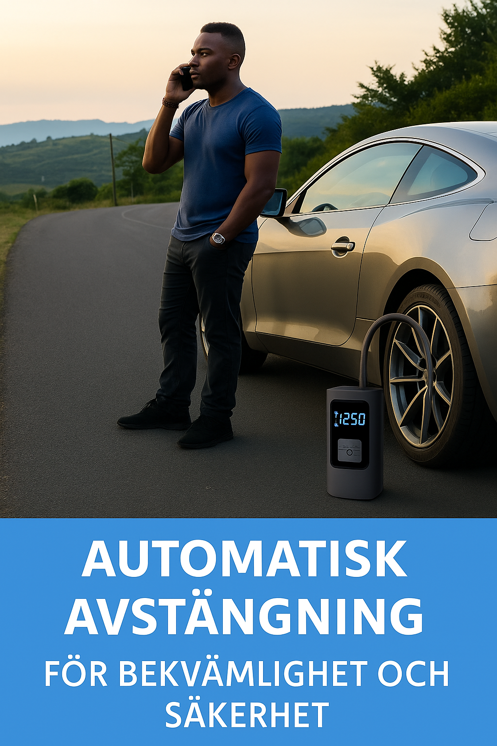 Portabel elektrisk pump