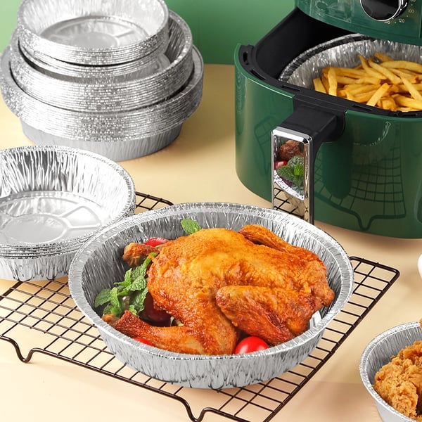Aluminiumbricka för airfryer | Set med 50 stycken