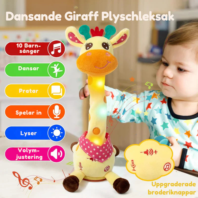 Interaktiv musikalisk plysch — pratar, sjunger & dansar