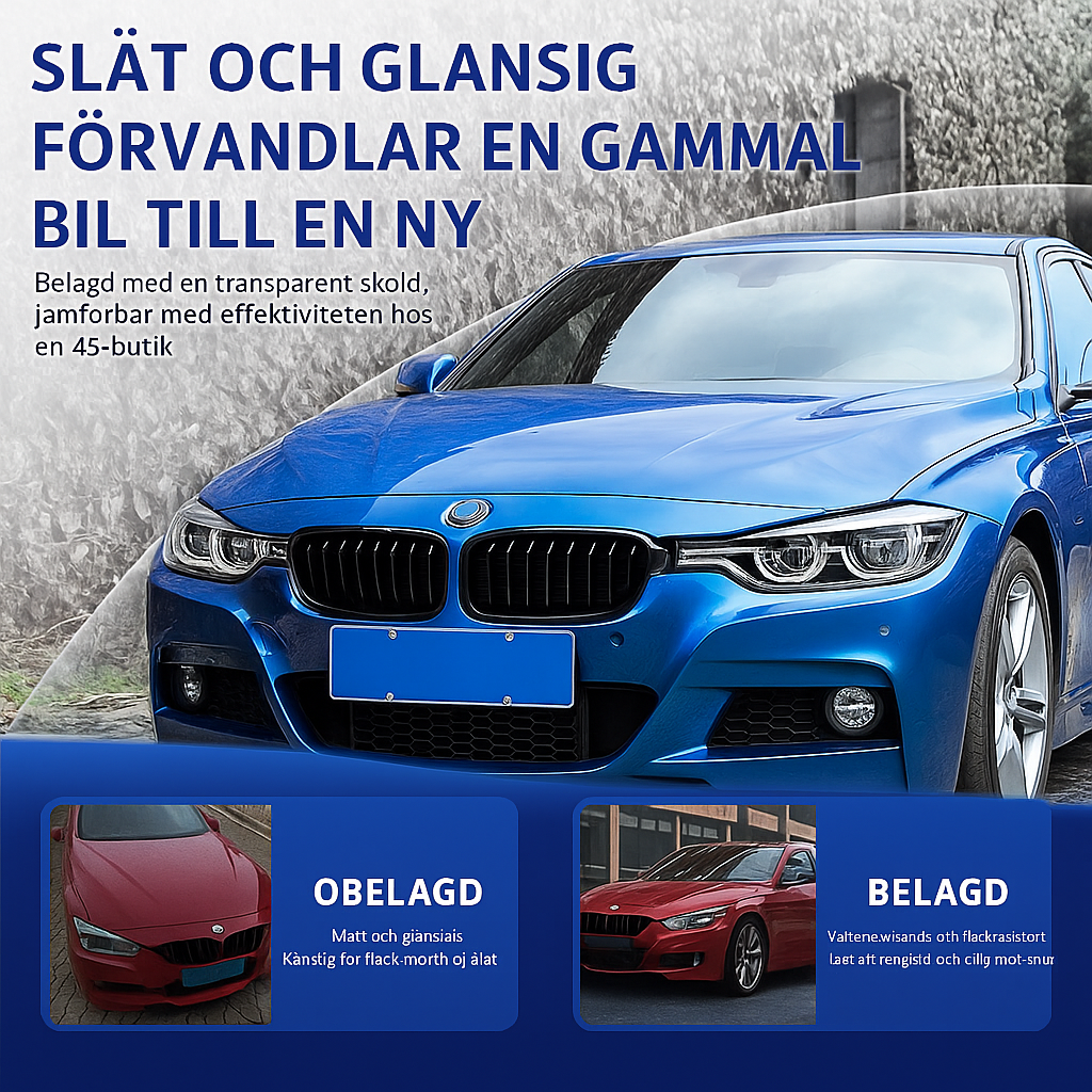 SOPAMI Lackskyddsspray – Hållbar ytbeläggning för bilar