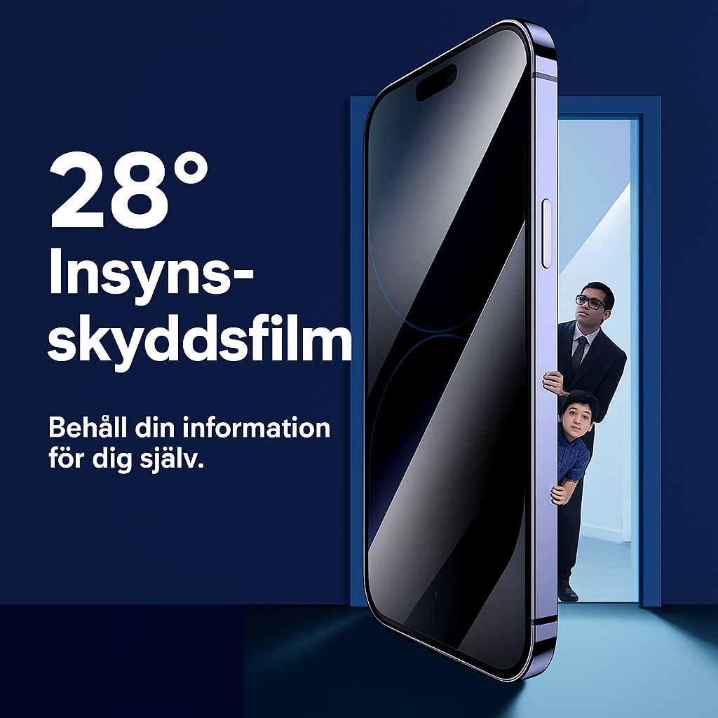 iPhone skärmskydd – dammfritt utan bubblor