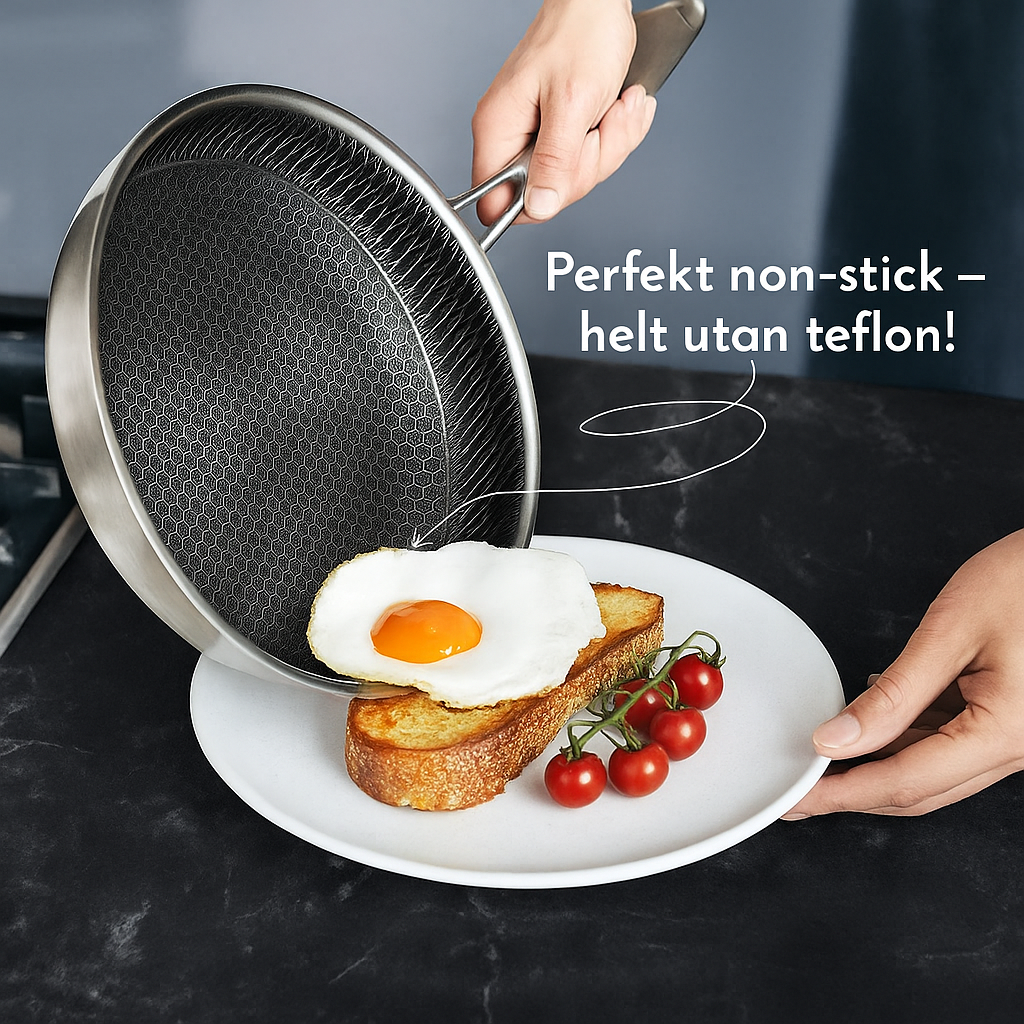 systerklara™ – Hybridstekpanna