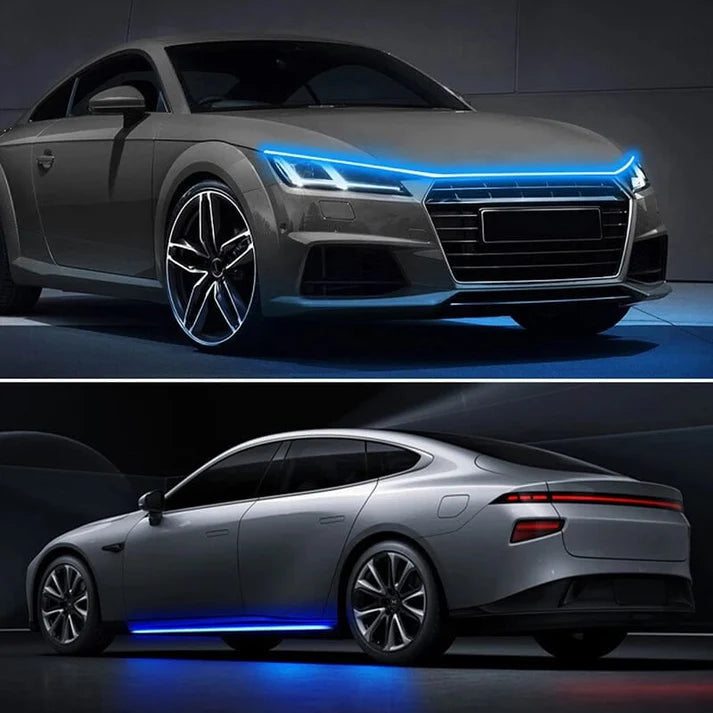 Dynamiskt startljus-kit med svepande effekt