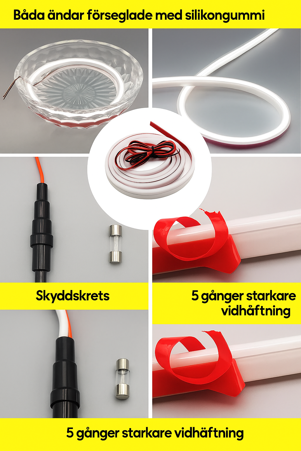 Dynamiskt startljus-kit med svepande effekt