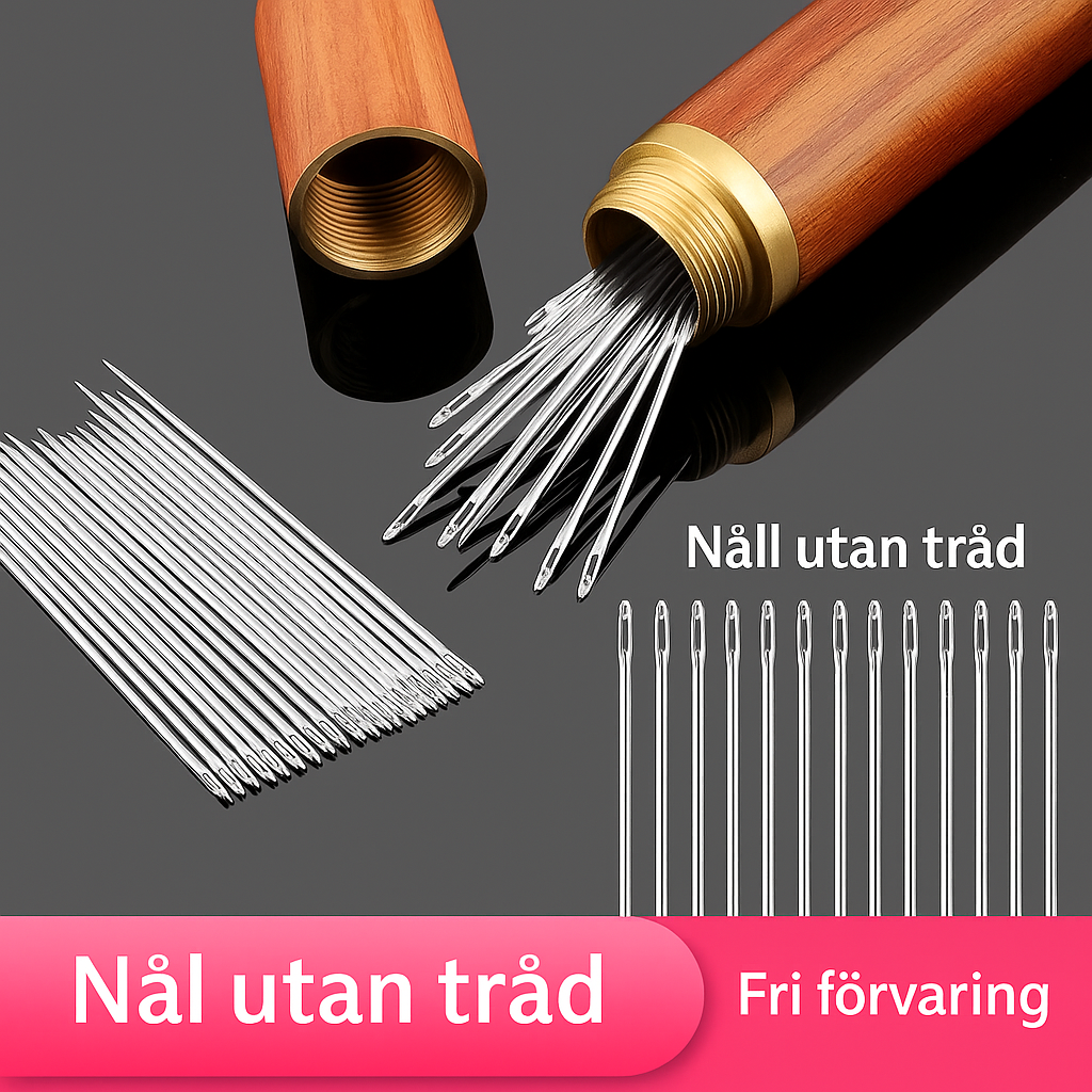 Självträdande handsykit med nålar