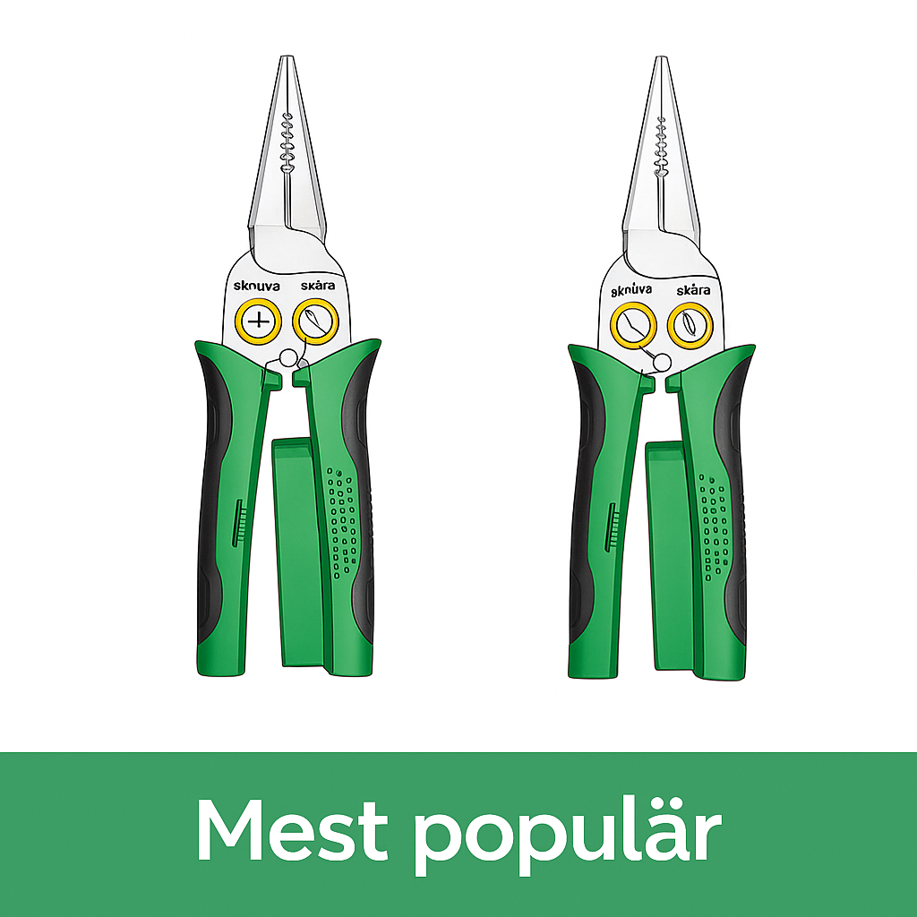 💥SISTA DAGEN SUPERREA: 50 % RABATT🔥 8-i-1 multifunktionell kabelskalartång med elektrisk test
