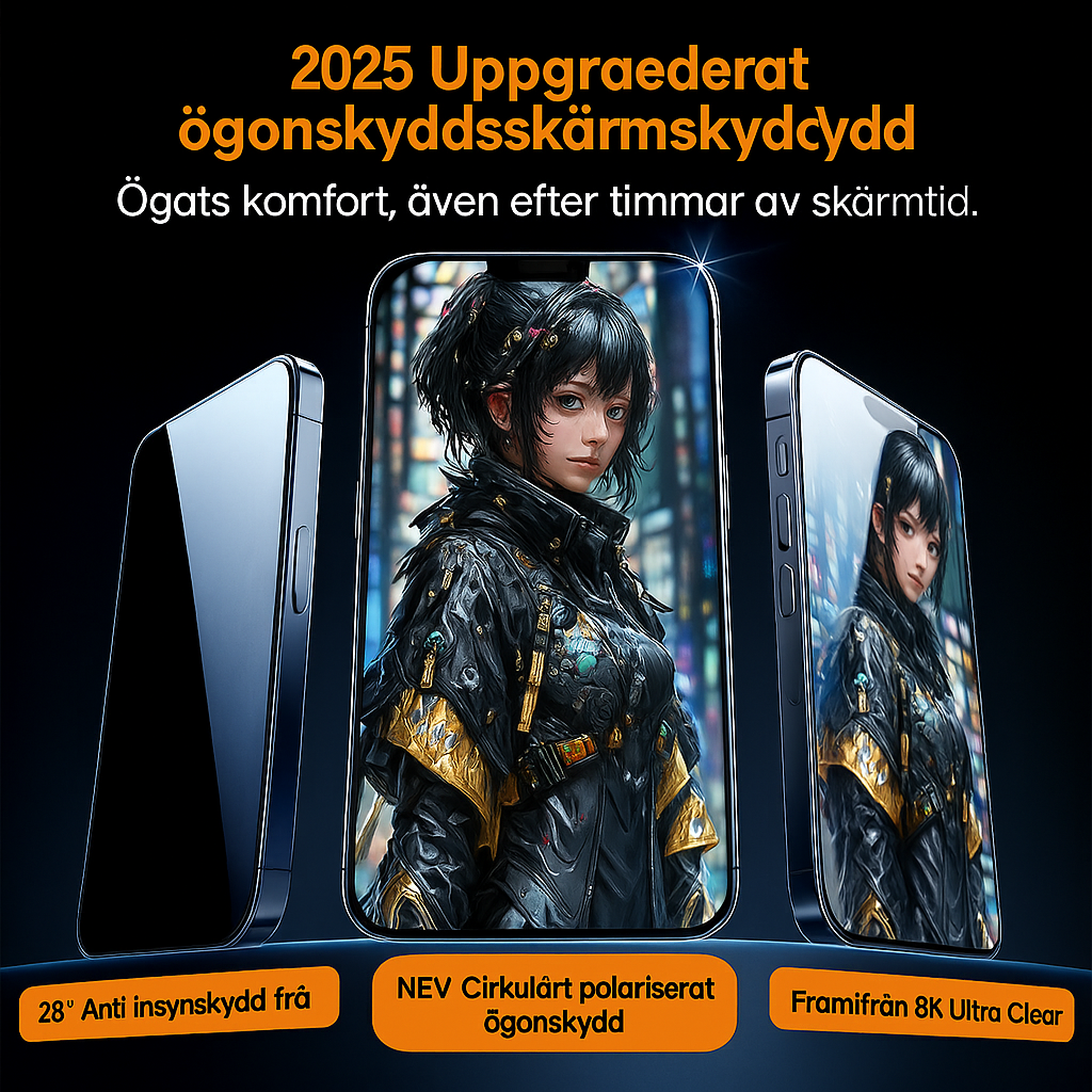 iPhone skärmskydd – dammfritt utan bubblor