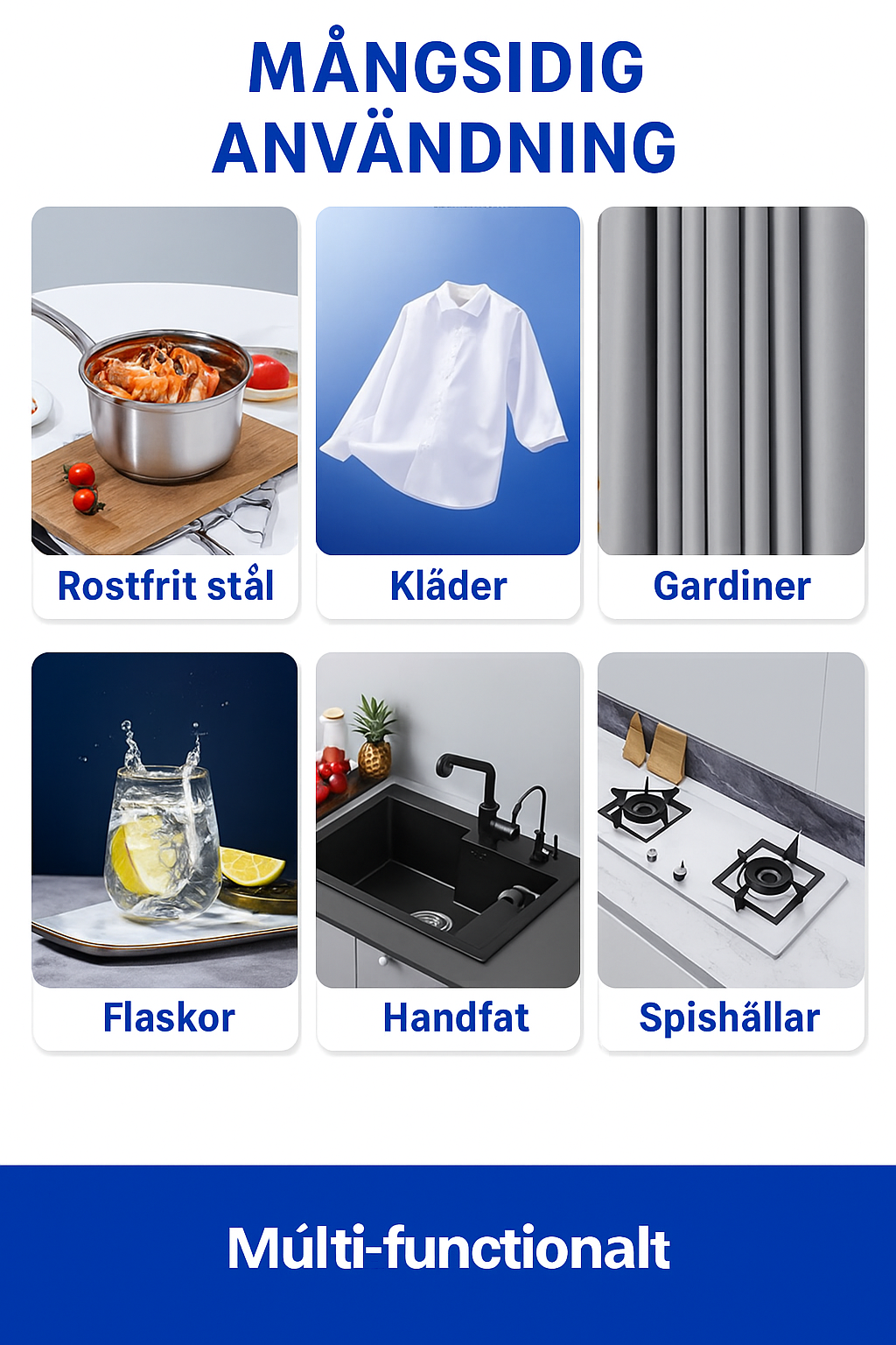 🧼✨Multifunktionella bioenzym-rengöringstabletter