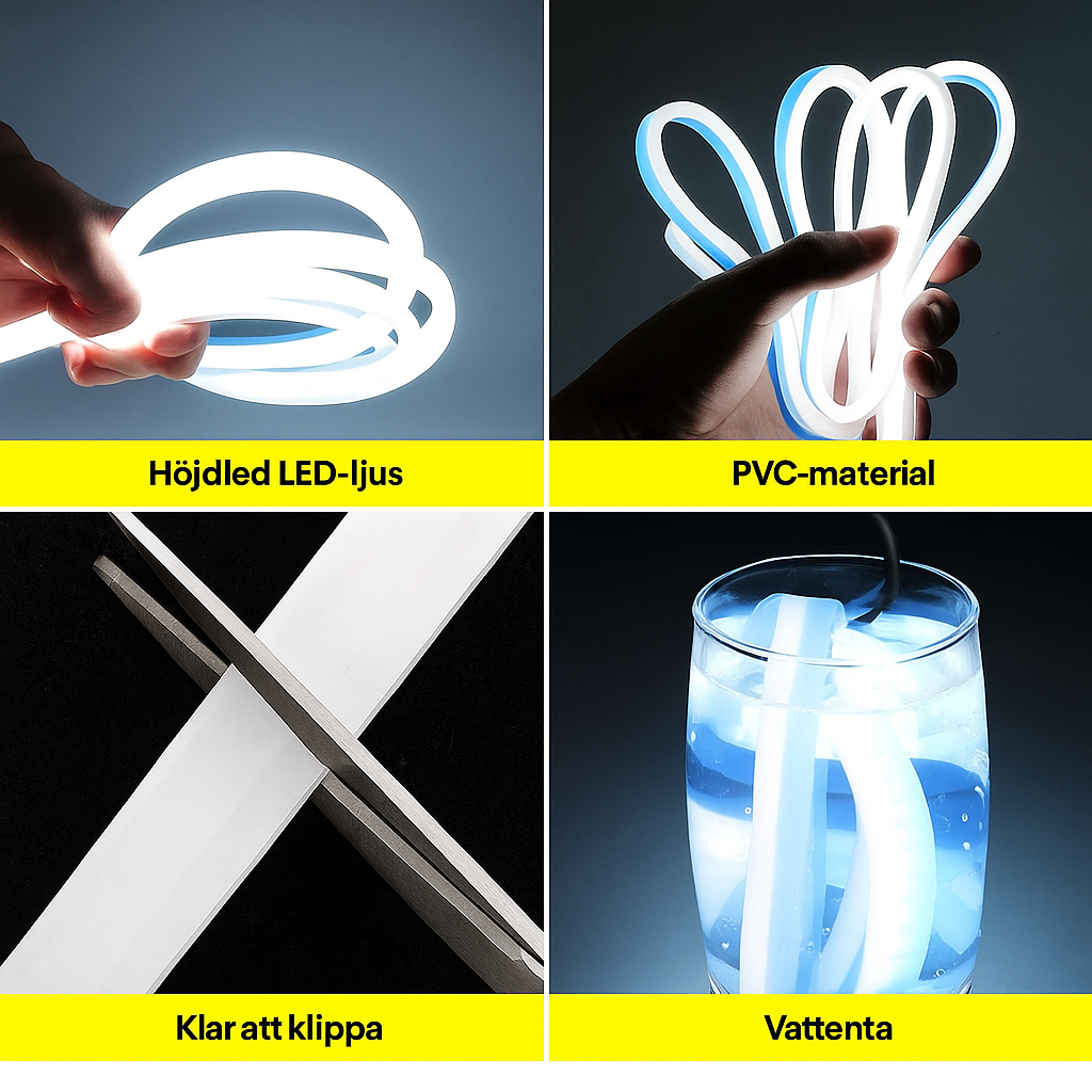 Dynamiskt startljus-kit med svepande effekt