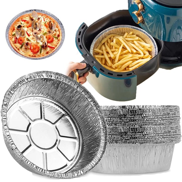 Aluminiumbricka för airfryer | Set med 50 stycken